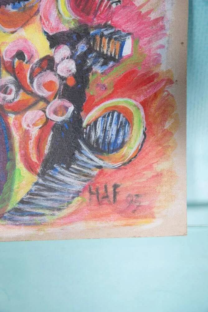 Danish art Fahrendorf, abstract artwork.