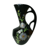 Vallauris vase signed with XXL thistles