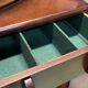 1930s English Art Deco oak buffet