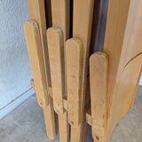 Vintage Folding Wooden Daybed /by Niko Kralj for Stol Kamnik / 1970s