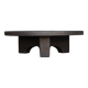 Table basse ronde brutaliste en résine, années 1970