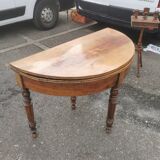 Half moon console table