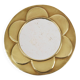 Miroir rond ancien en laiton