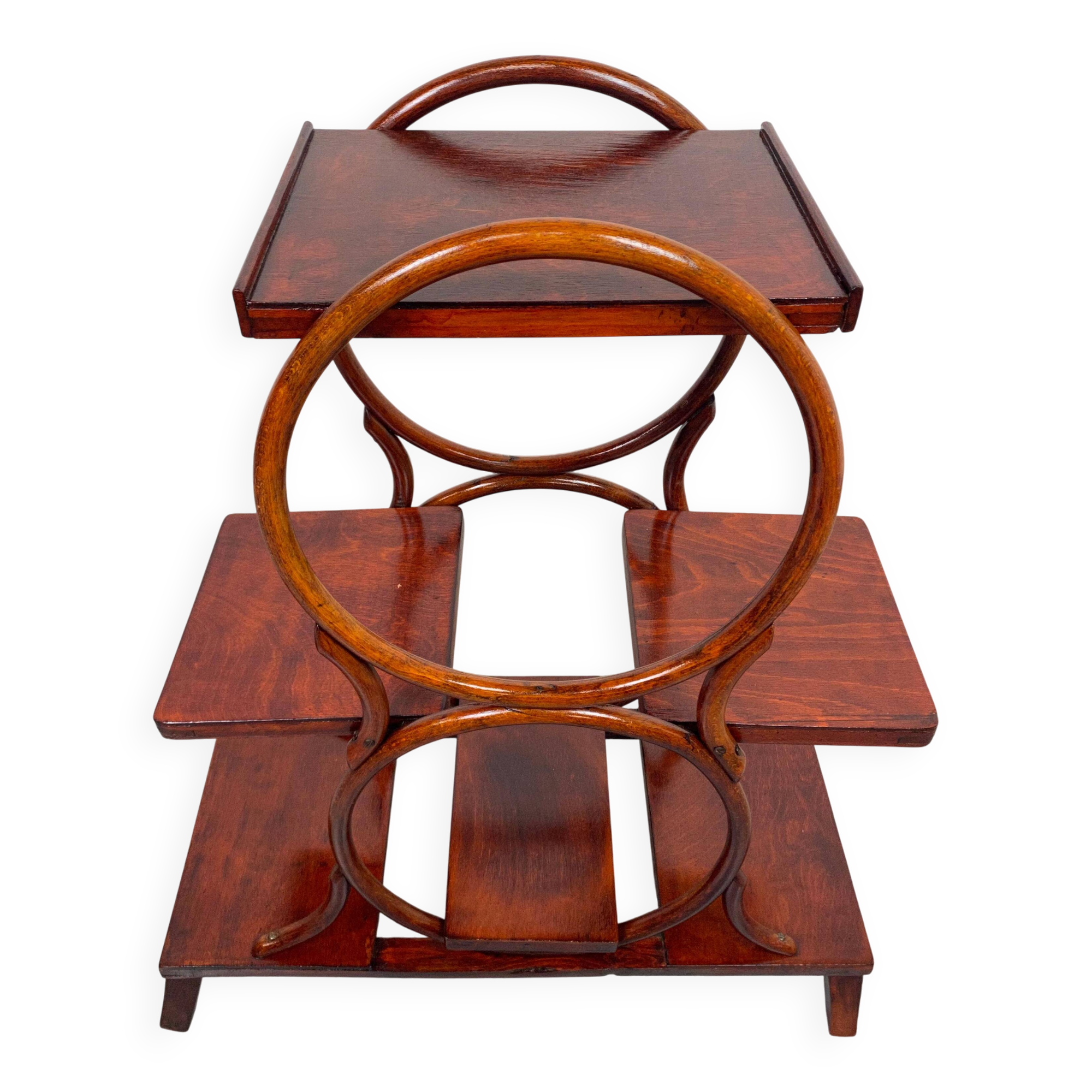 Porte-plante en bois courbé par Thonet