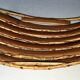 Bamboo basket and wooden slats