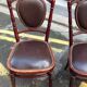 Paire de chaises bistrot 1900