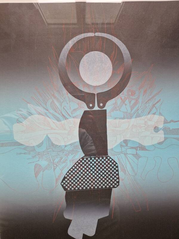 Antonio Andivero (1934-2017) - Colour lithograph - The Visit - 15/75