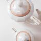 Limoges porcelain tea set? approx. 1950 (26 pieces)