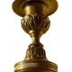 Pair of bronze candlesticks, Louis XVI style, late 19th – early 20th century