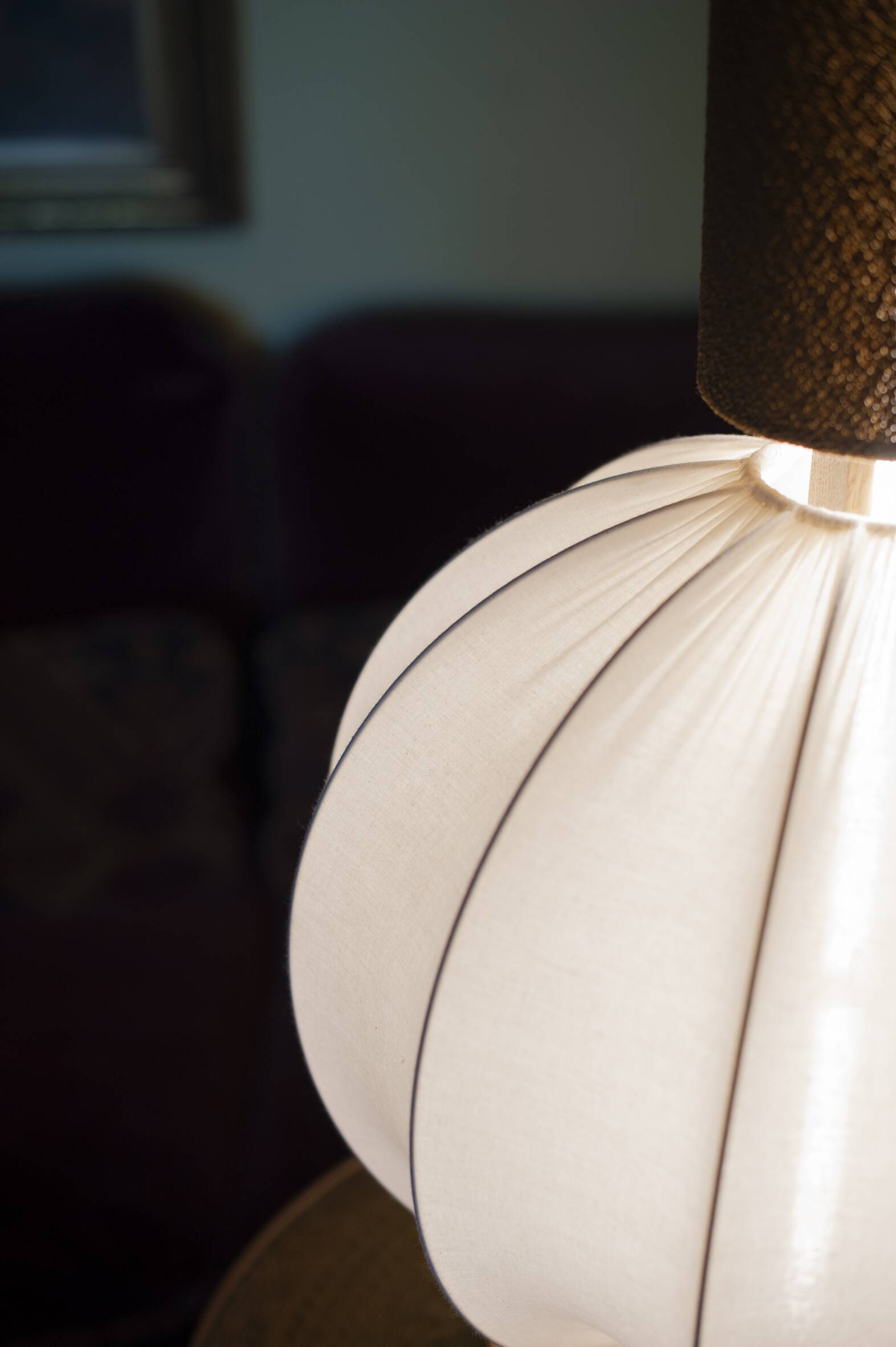 Lampadaire Mima #2, années 2000, Coton / Angélique Delaire /