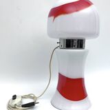 Space age Murano glass table lamp by Mazzega. Italy 1970s