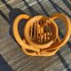 Vintage bamboo plant support
