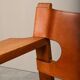 Børge Mogensen Spanish Chair in Cognac Leather and Oak for Fredericia, 1967