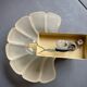 Frosted glass shell wall lamps
