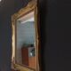 Miroir ancien doré 50x40x3cm