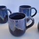 5 CAB Bordeaux ceramic cups