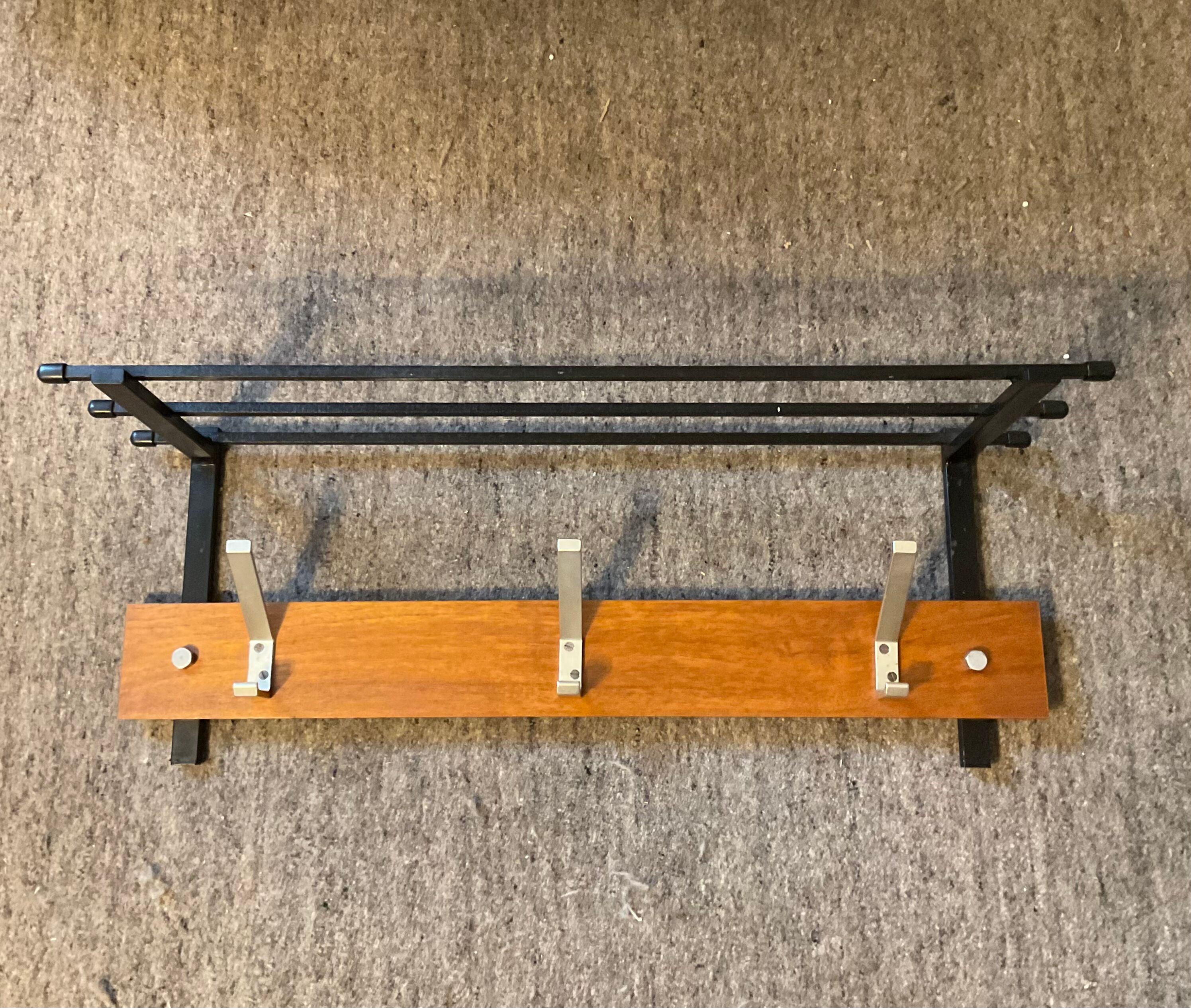 Scandinavian coat rack from the 60s