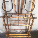 Bamboo coat rack