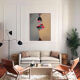 Acrylic canvas The kiss 73X54 cm for living room