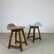 Pair of Danish Stools by Erik Buch for O.D. Mobler 1960s