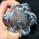 Vase design moderniste en cristal de Vannes Le Châtel
