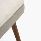 Type 300-177 bunny armchair with footrest from the 60s.