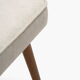 Type 300-177 bunny armchair with footrest from the 60s.