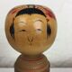 Japanese Kokeshi hand-painted doll from the 1960s