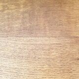 Vintage green oak chest of drawers from the 1960s.