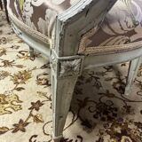 Louis XVI period armchair stamped