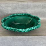 Large glazed ceramic platter from Vallauris