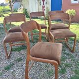 Baumann sled chairs