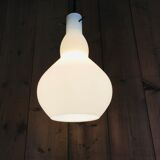 Vintage Murano white hanging lamp