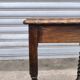 1950s turned wood side table