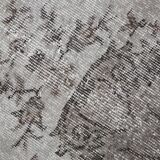 4x7 Gray & Brown Turkish Vintage Rug 114x214Cm SK 4869