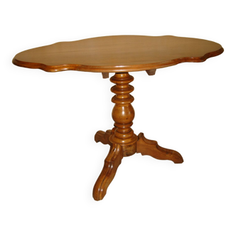 Walnut Pedestal Table