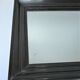 Blackened wood mirror napoleon iii xixth 37.5 cm x 46.8 cm