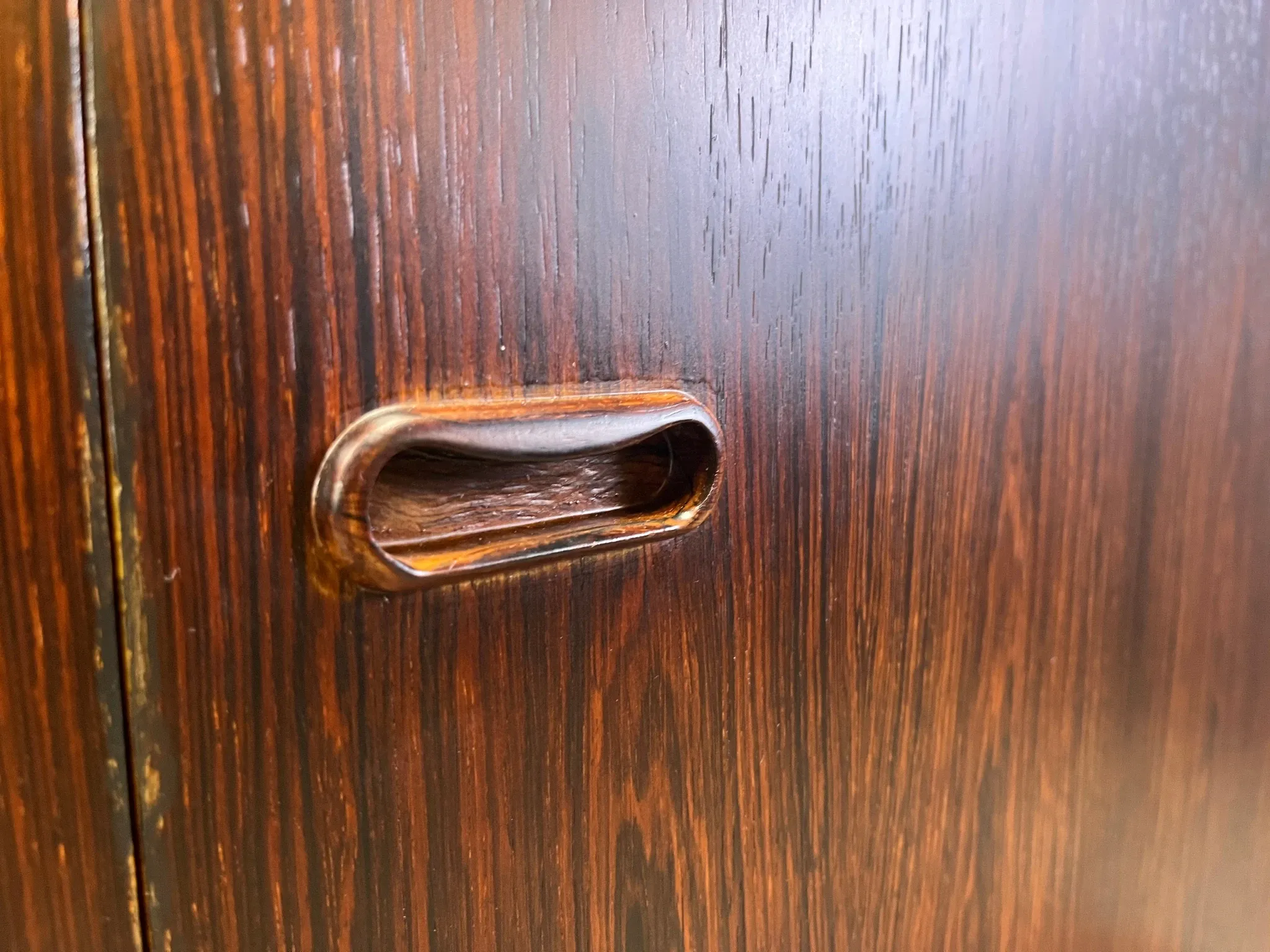 Oswald Vermaercke Paola rosewood highboard for V-Form Belgium 1959