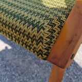 Pair of antique armchair Mier Topolcany green/yellow