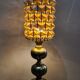 Lampe de style barbier, laiton et bronze  1960/75