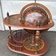 Globe bar terrestre – vintage – ornements – meuble bar a roulette