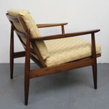 Fauteuil des années 1960 jaune