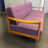 Daybed 2P convertible sofa by Walter Knoll circa 1960