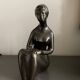 Ceramic Lady Sculpture by Jitka Forejtova for Keramos, 1960s