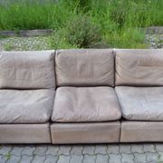 Canapé en cuir modulaire Walter Knoll
