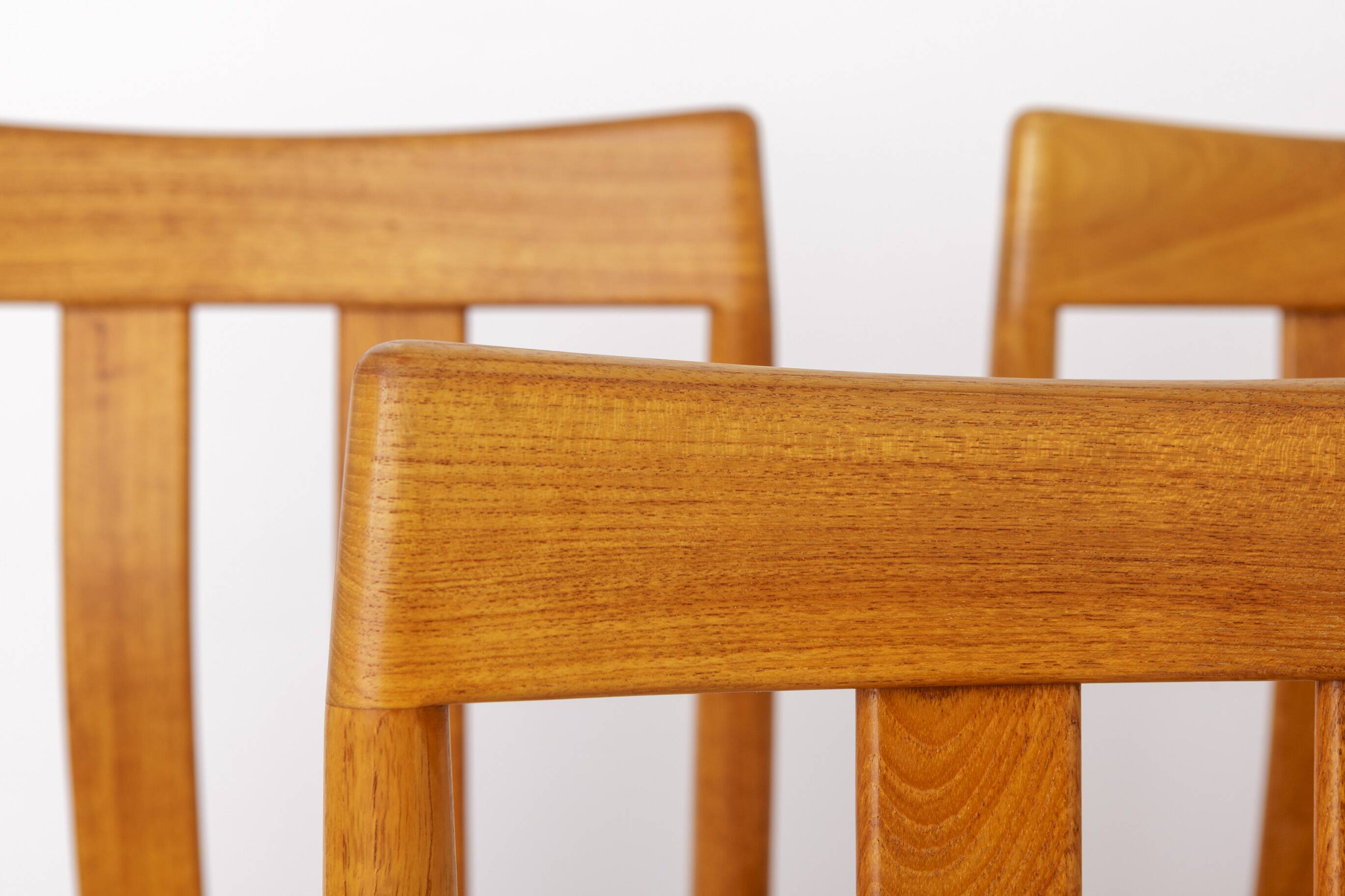 Set of 6 Vintage Danish Teak Dining Chairs by Vamdrup Stolefabrik, 1960s