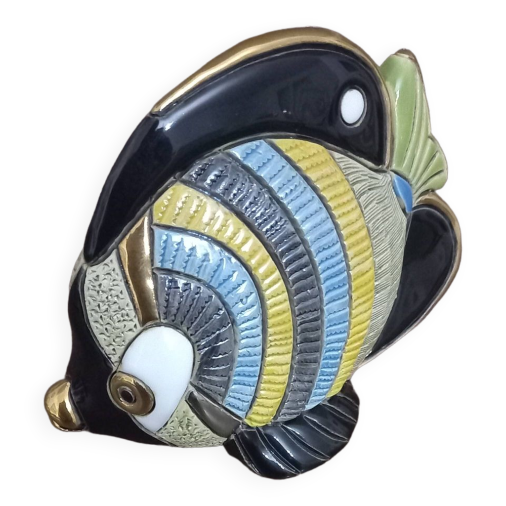 Statuette poisson céramirque De Rosa Rinconada | Selency