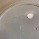 Vintage round dish in iron earth