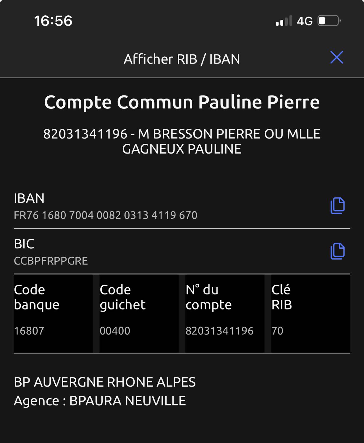 Pair of 50's table lamps