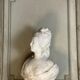 Marie Antoinette, bust in Carrara marble